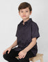 KIDS RADEN SHORT SLEEVE SHIRT (MIDNIGHT BLUE)
